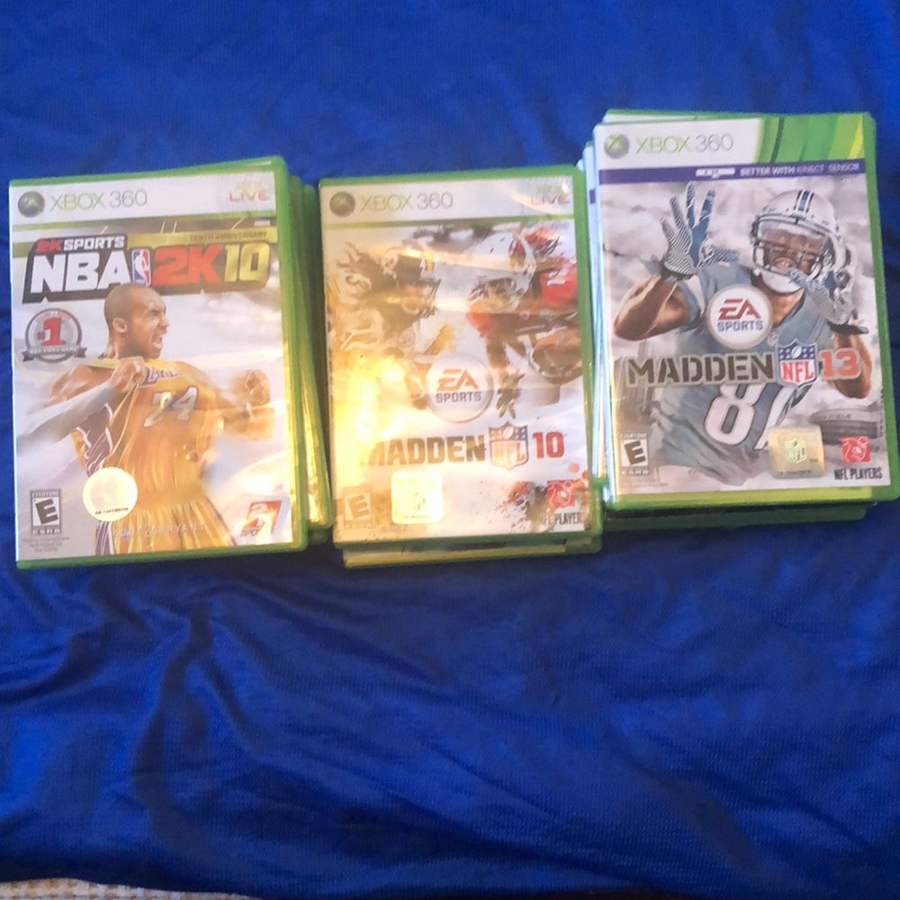 Bundle of Xbox 360 games